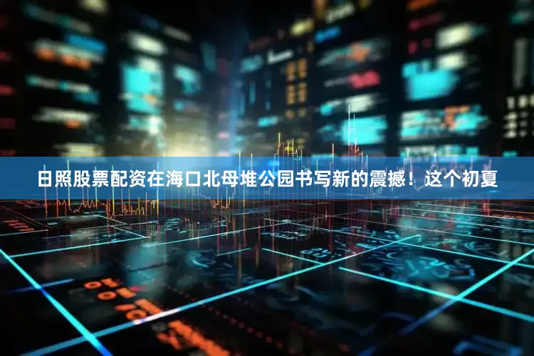 日照股票配资在海口北母堆公园书写新的震撼！这个初夏